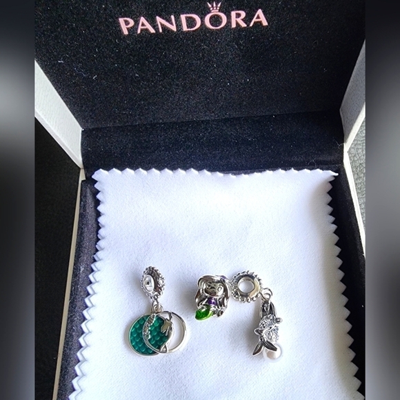 NEW Disney the little Mermaid sterling silver charm bundle for Pandora bracelet - Picture 2 of 6